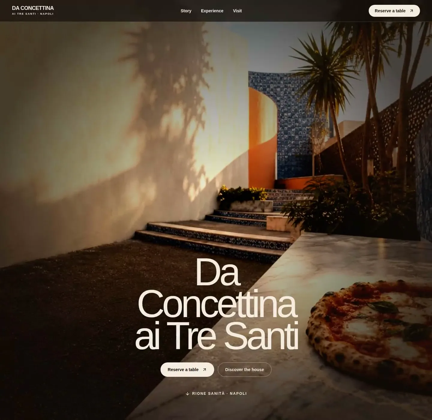 Aperçu spéculatif et non officiel de Da Concettina ai Tre Santi