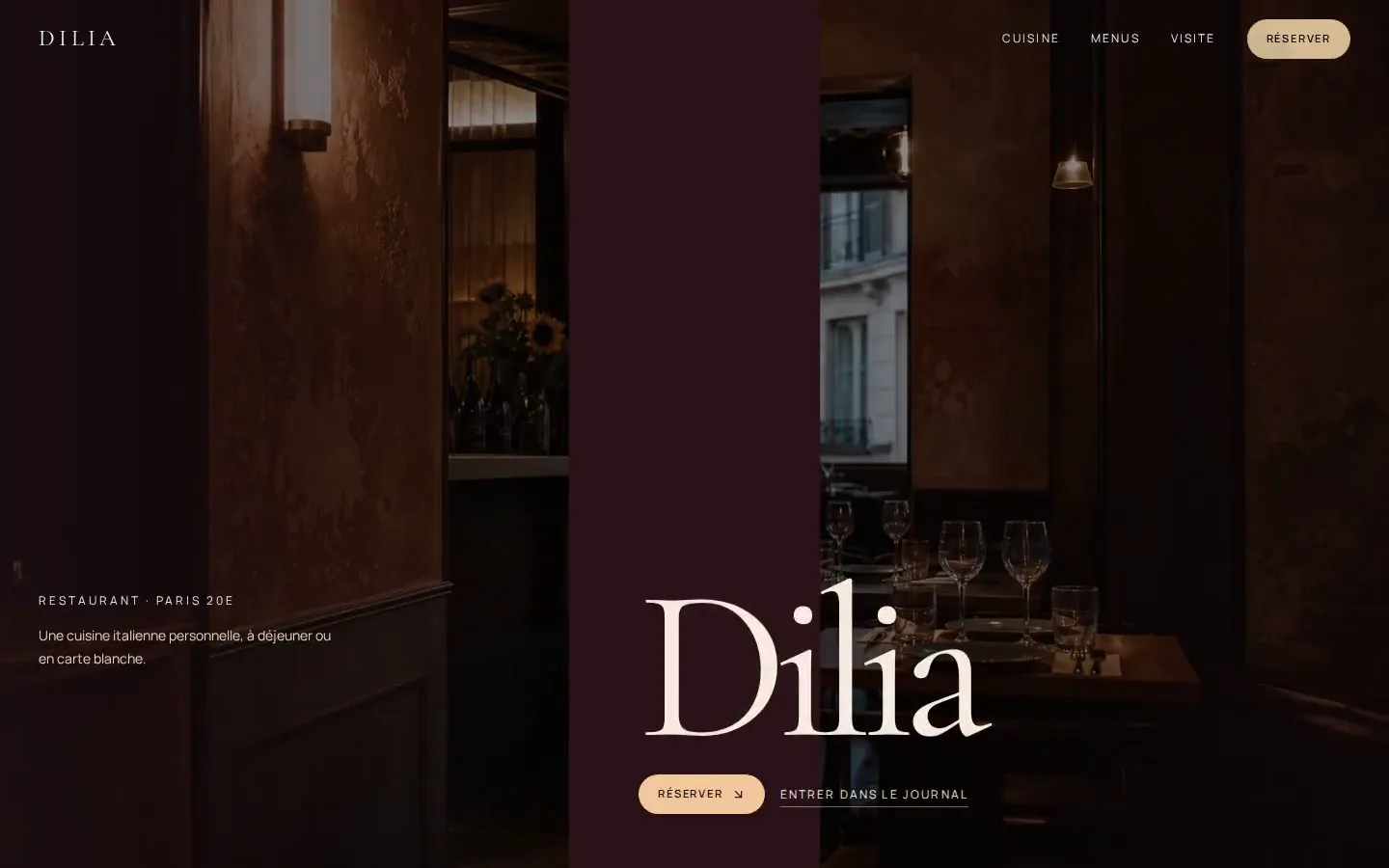 Aperçu spéculatif et non officiel de Dilia