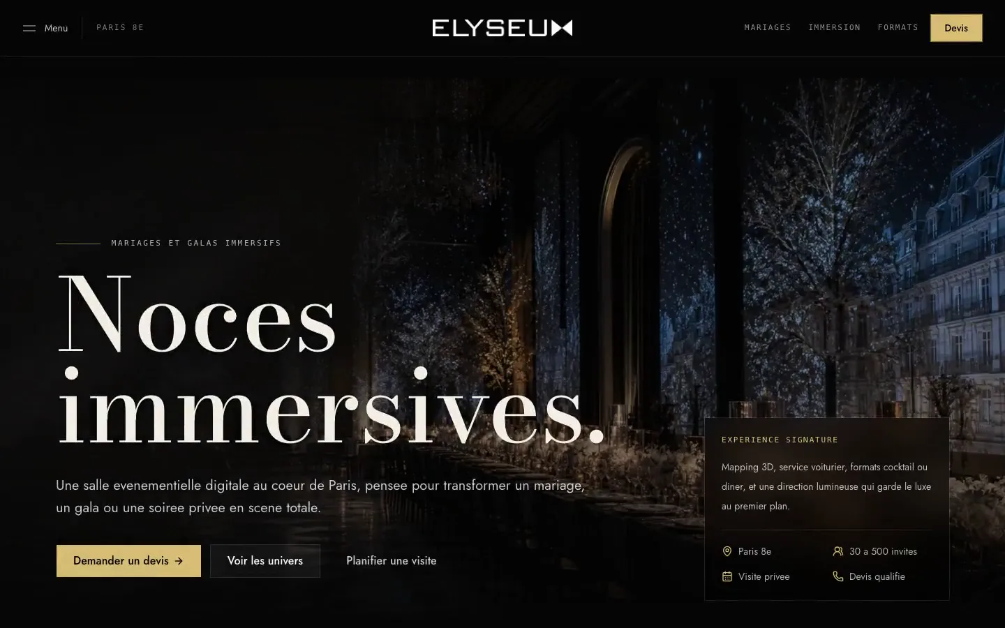 Aperçu de Elyseum Paris Black Prestige