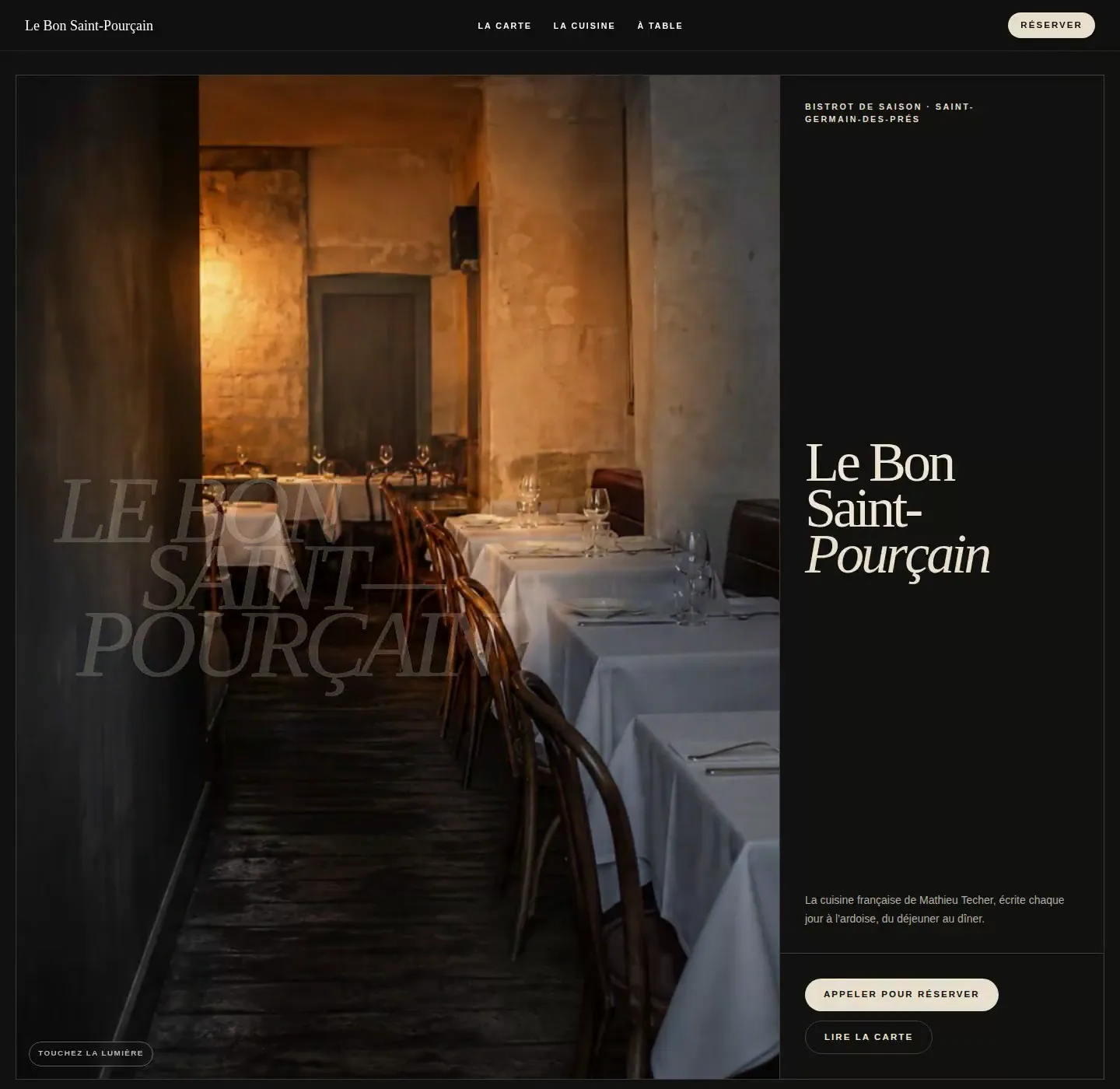 Aperçu spéculatif et non officiel de Le Bon Saint-Pourçain
