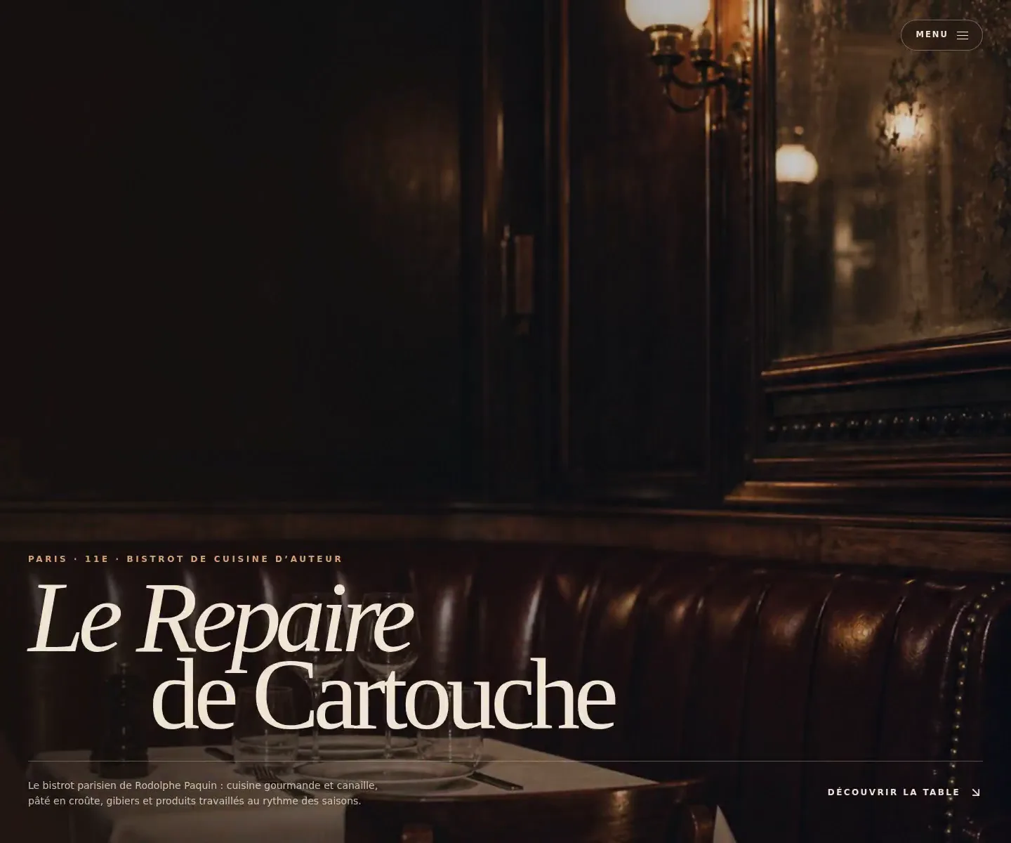 Aperçu spéculatif et non officiel de Le Repaire de Cartouche