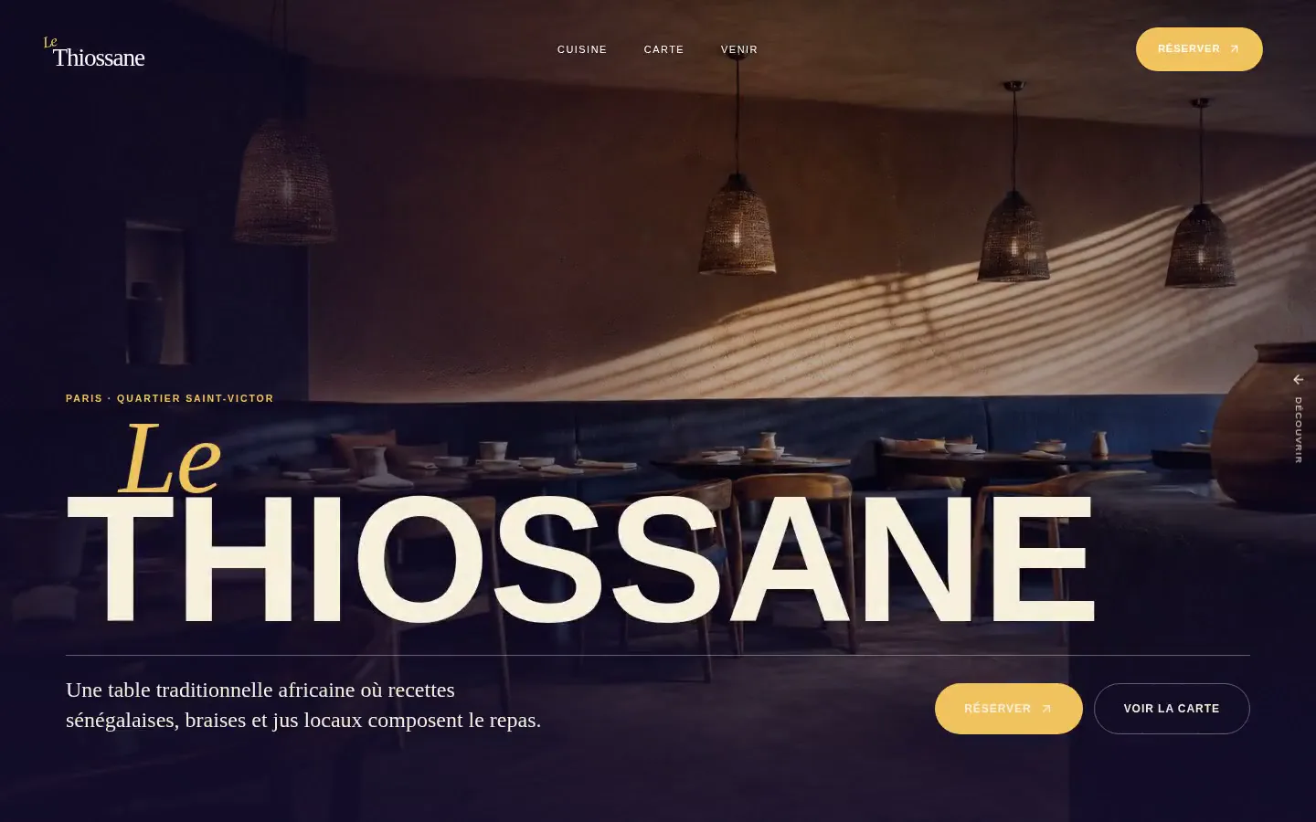 Aperçu spéculatif et non officiel de Le Thiossane