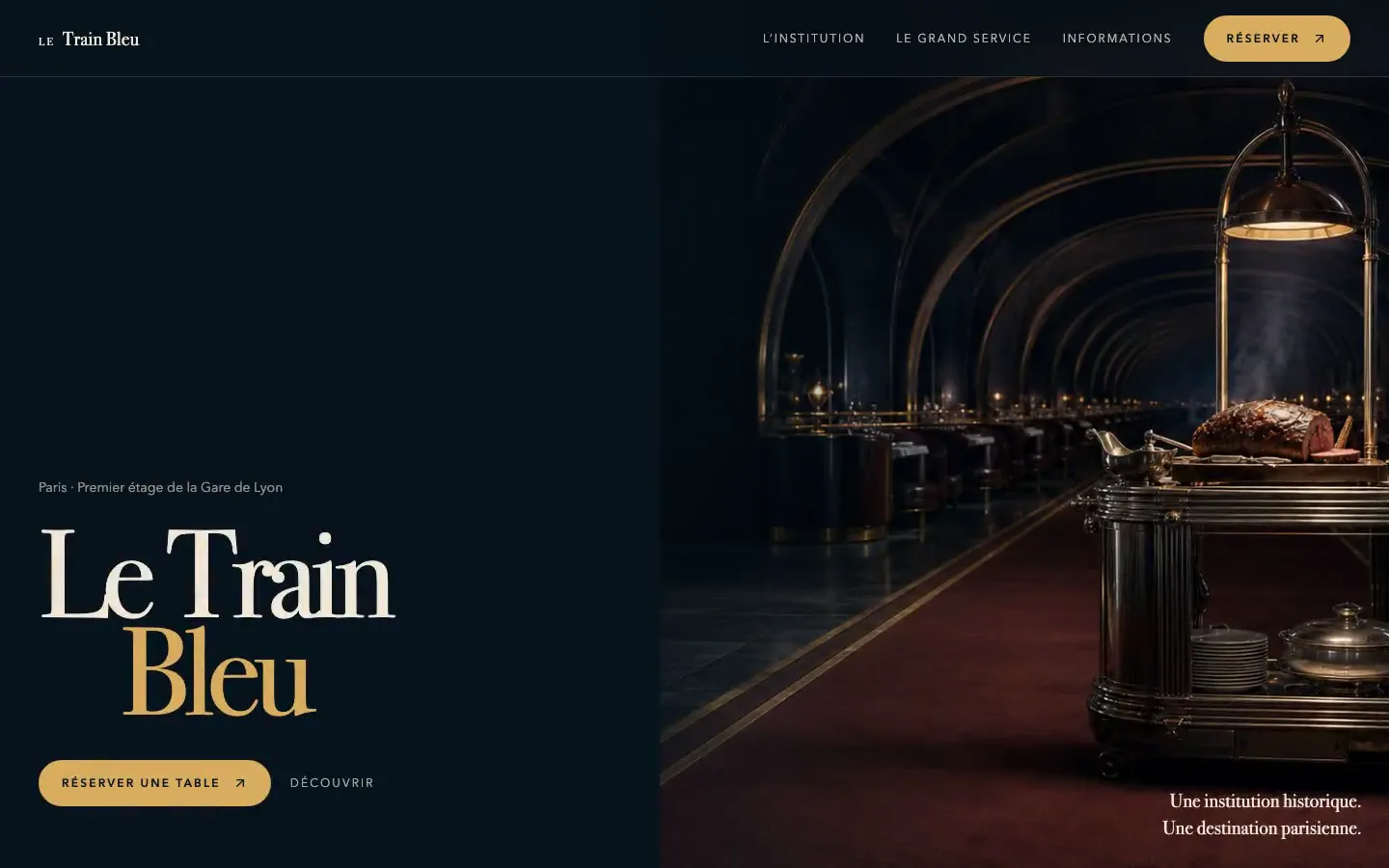 Aperçu spéculatif et non officiel de Le Train Bleu